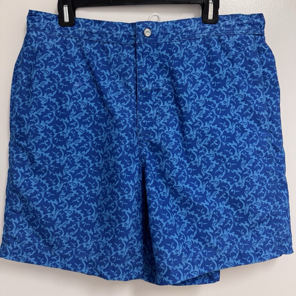 Southern Tide "The Skipjack" Men's Water Shorts Swim Trunks Size Large